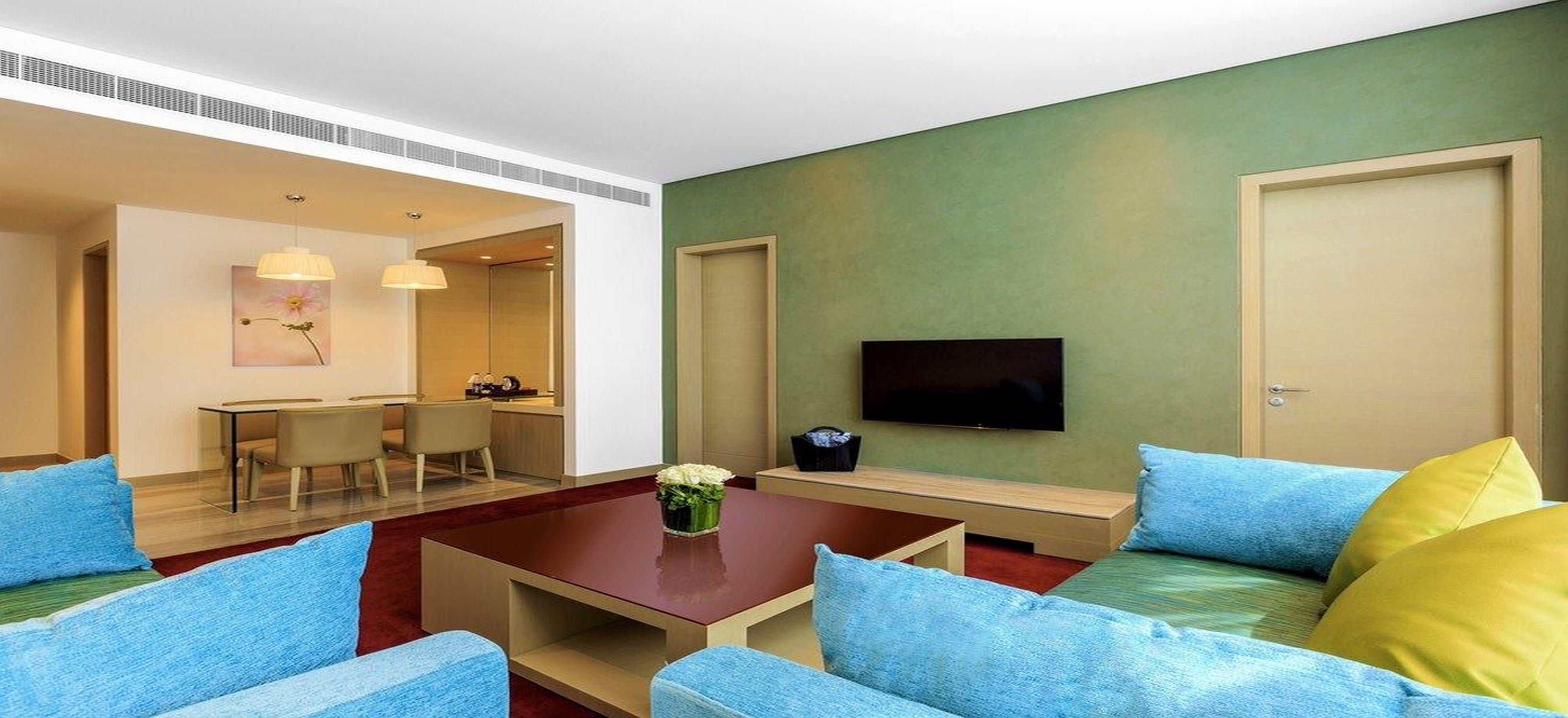 ดาวน์ทาวน์ โรตานา Hotel มานามา ภายนอก รูปภาพ Living room